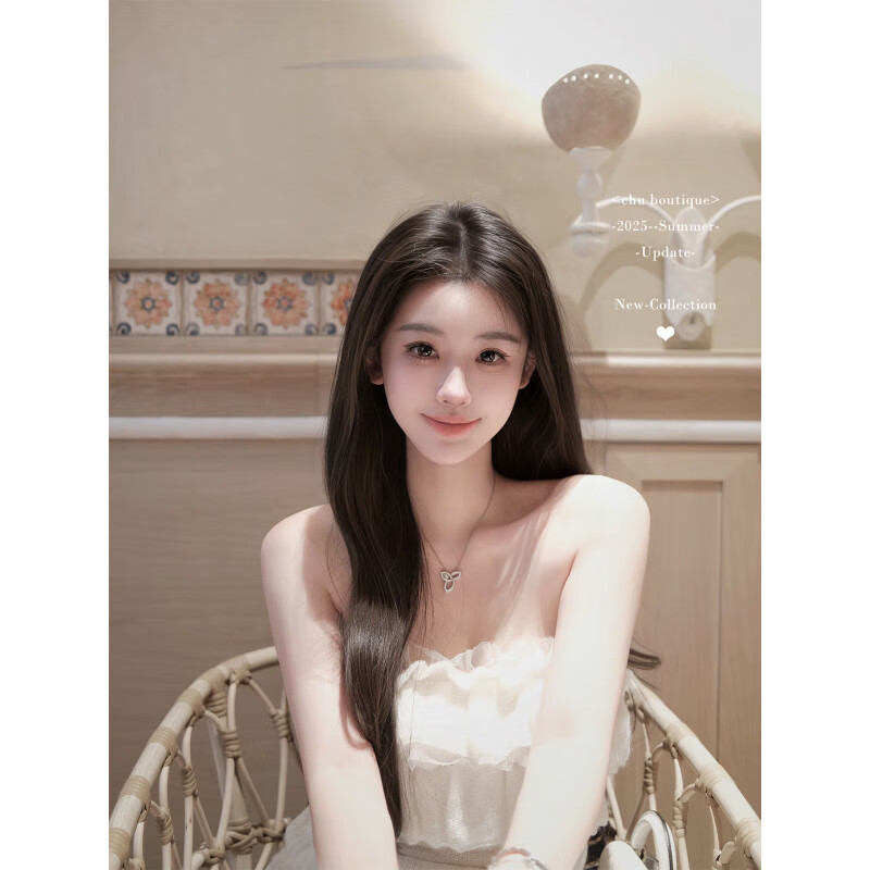 CHUUCHU小初云朵蛋糕抹胸上衣夏季薄款针织清纯风 云朵白-_预售 XS