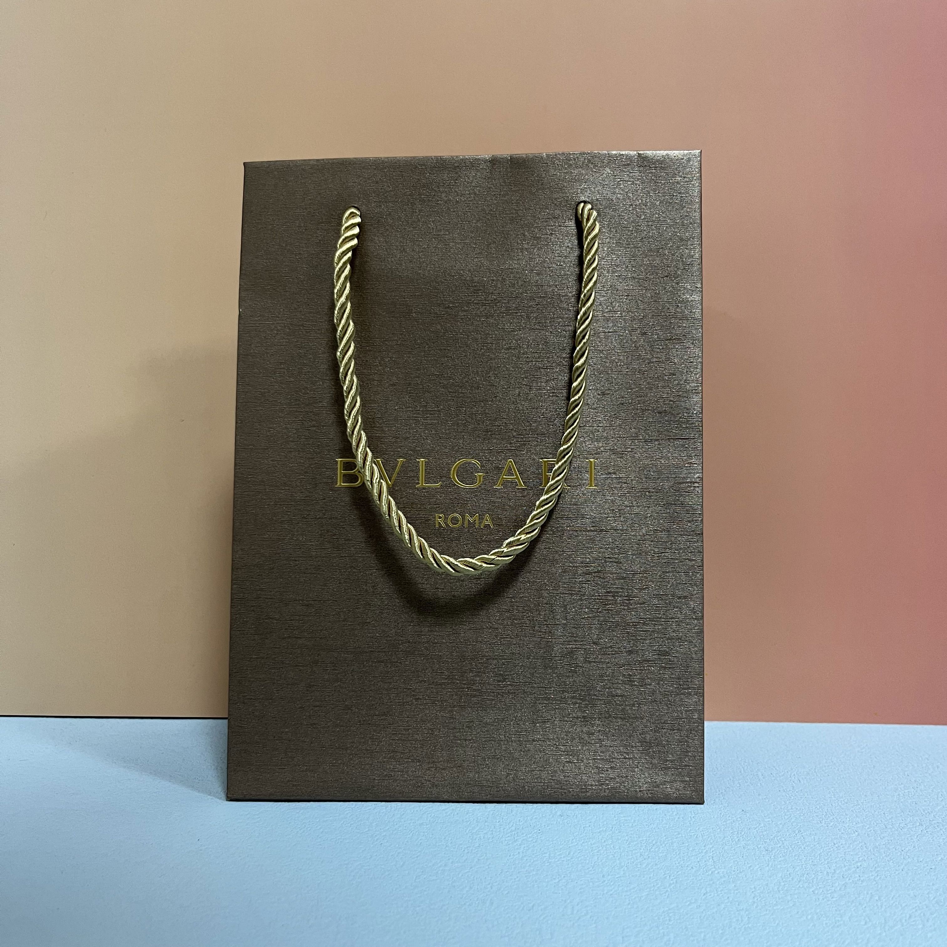 三栖虎专柜直邮全新bvlgari宝格丽礼品袋 空礼盒 纸袋包装 香水盒