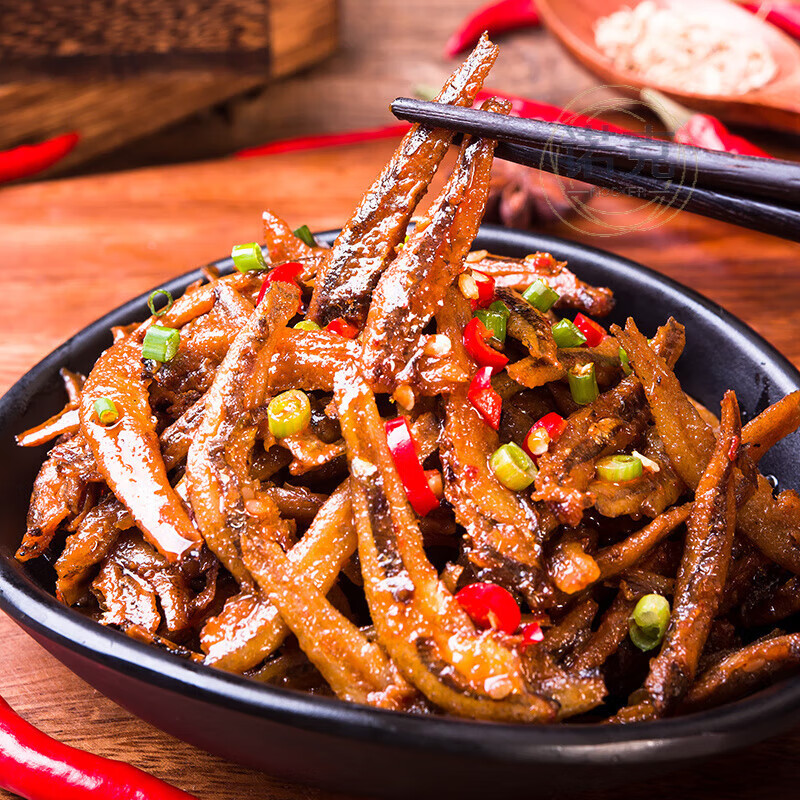 湘味悦色劲辣小鱼仔55小包毛毛鱼湖南特产香辣麻辣休闲零食网红 酱香味[嗨吃小鱼仔] 55包[赶紧囤]