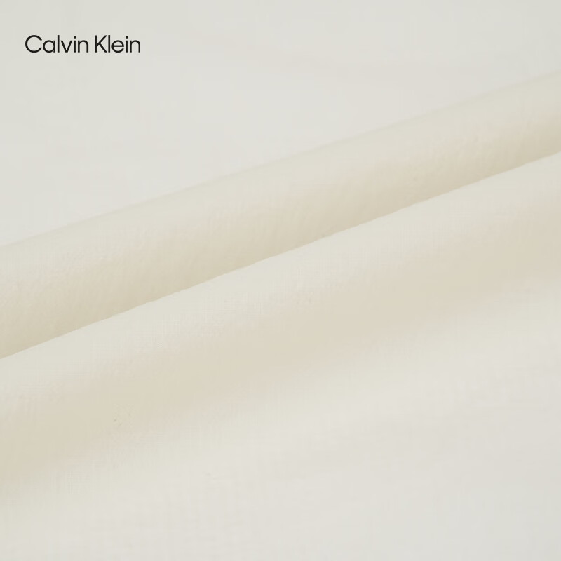 Calvin KleinJeans【户外防晒】秋季男士简约ck印花休闲运动连帽轻薄外套 ACF-米色 L