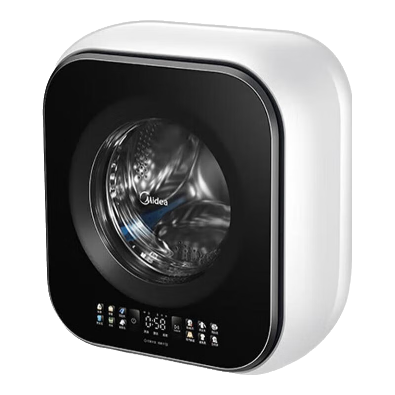 美的（Midea）3公斤壁挂式洗衣机迷你滚筒洗衣机小型全自动儿童婴儿消毒内衣洗专用洗衣机 单洗MG30MINIMAX