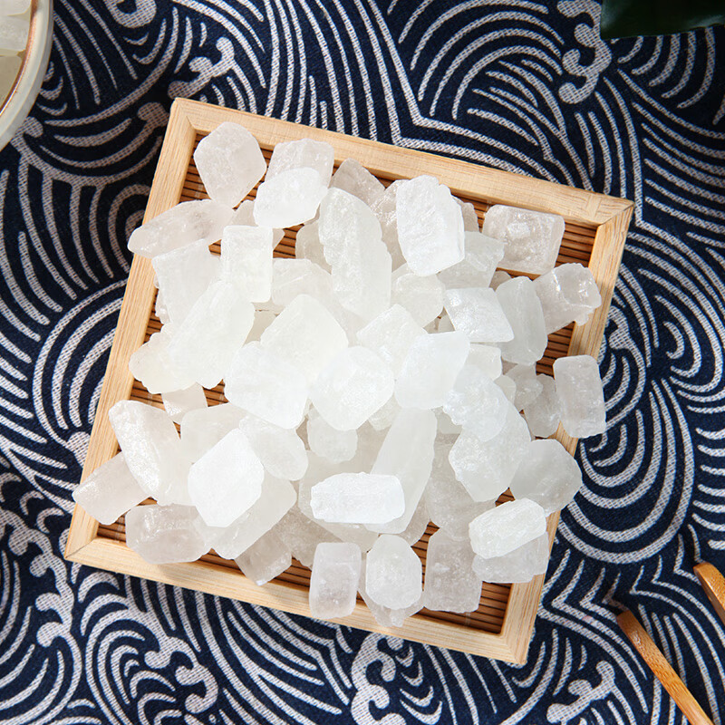 内廷上用云南深山非野生回春草中药材500g新货顶天柱不老草滋补泡酒料 [泡水搭档]单晶冰糖180g