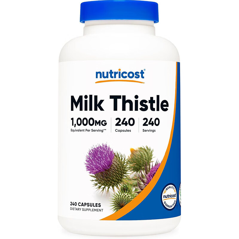 nutricost美国Nutricost  Milk  Thistle水飞蓟胶囊 肝脏 250mg 240粒