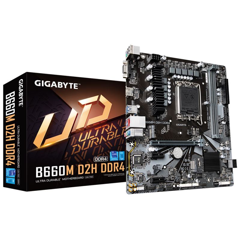 技嘉B660M-D2H主板/H610M H/GAMING AC/AORUS小雕B760 技嘉B760M AORUS PRO AX (DDR