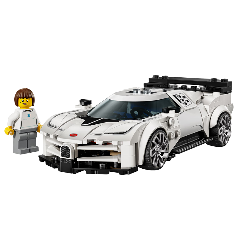 乐高（LEGO）积木拼装赛车系列77240 布加迪超级跑车男孩儿童玩具生日圣诞礼物
