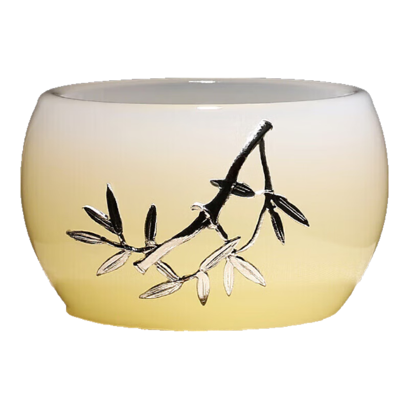 金镶玉 茶杯 功夫茶具品茗杯个人杯小杯 雅兰主人杯±70ml