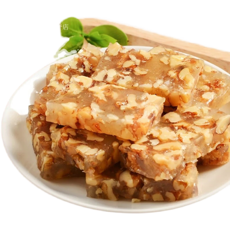 黃老五木糖醇核桃軟糕500g傳統(tǒng)糕點(diǎn) 木糖醇味核桃軟糕500g