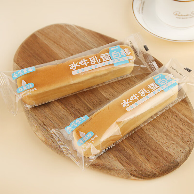 水牛乳蛋白棒面包营养早餐蛋糕点心休闲零食散装代餐饱腹宿舍 牛奶味 1斤