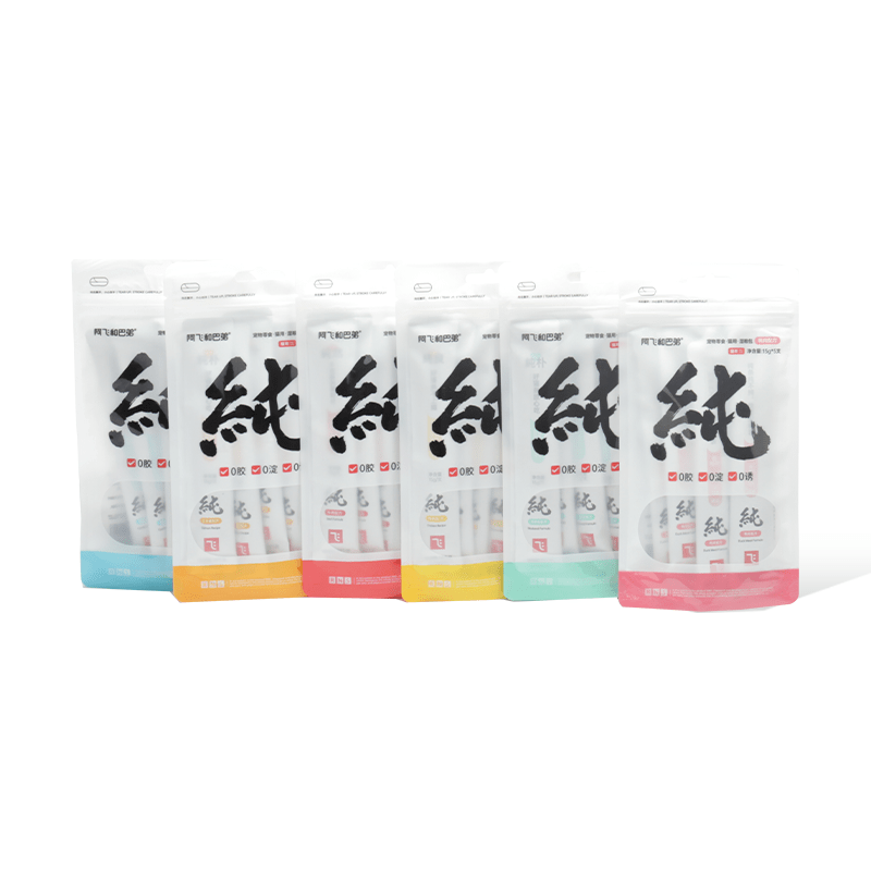 阿飞和巴弟（Alfie&amp;Buddy）阿飞巴弟条猫条纯条猫咪零食营养健康成幼猫湿粮无添加 鸡肉口味15g*5支【刮码发货】 2袋(15g*10支)【刮码发货】