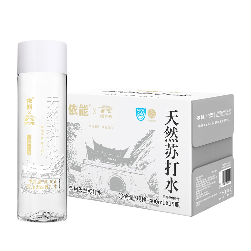  εȻմˮ  pH8.0+ 400ml*15ƿ װ 37.6Ԫ