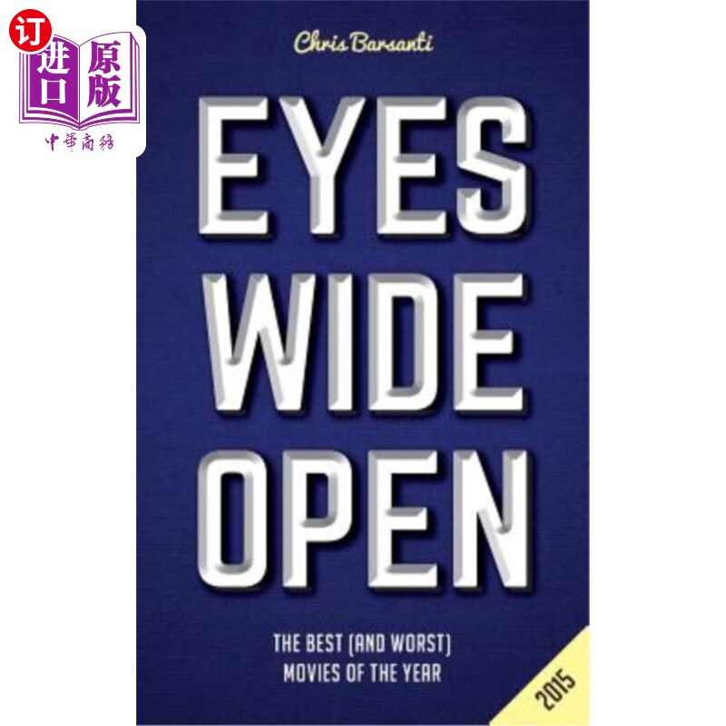 海外直订eyes wide open 2015: the years best (and worst) movies