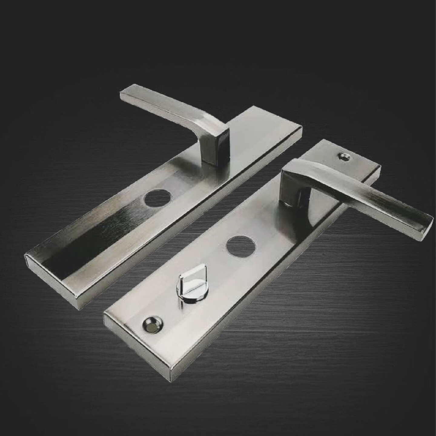 保德安门把手13型美心星月神盼盼防盗门把手手柄面板拉 右内 45