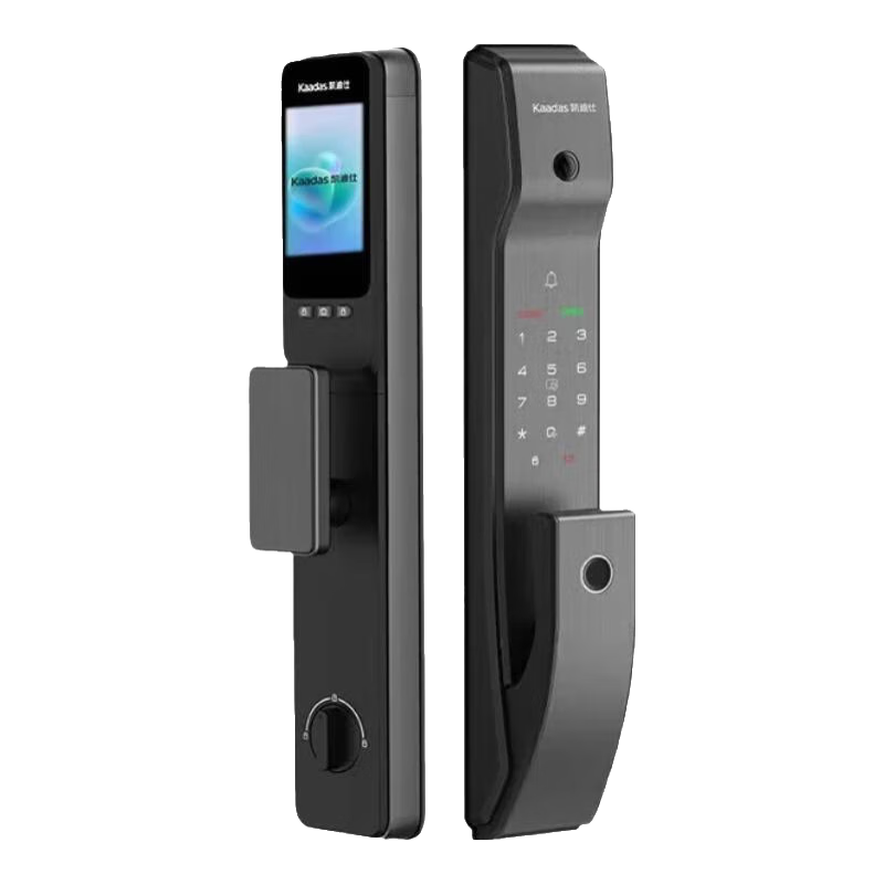 凱迪仕（KAADAS）Q6FV人臉識別貓眼智能鎖全自動指紋鎖防盜門入戶門密碼電子鎖 Q6Pro【AI哨兵貓眼+超清大屏】