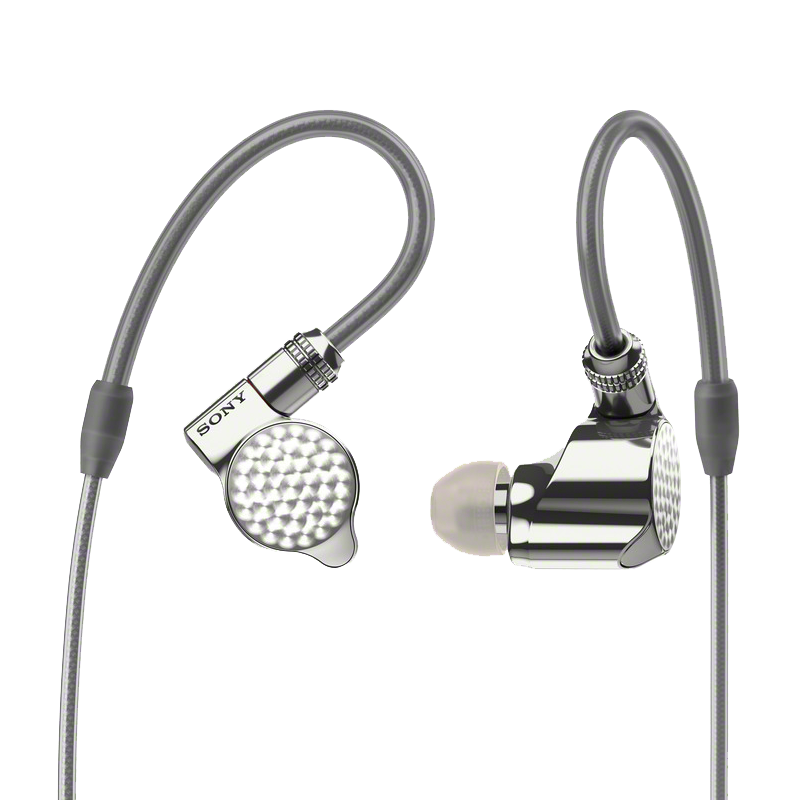 SONY 索尼 IER-Z1R 入耳式圈铁有线耳机 银色