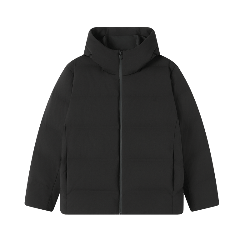 再降价：京东京造 无缝鹅绒服 羽绒服 男女情侣连帽 冬季新款保暖外套  429.47元