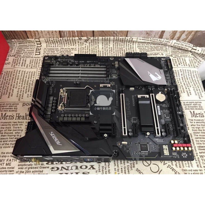 技嘉Z390 AORUS PRO/WIF I电竞AORUS 台式电脑游戏主板 白色