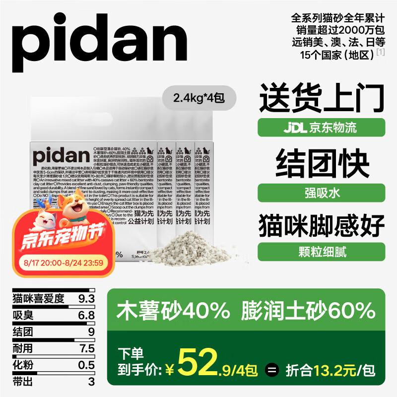 pidanèɰ ľ��èɰ���������èɰ ������ˮ�׽��� 2.4kg��4��װ