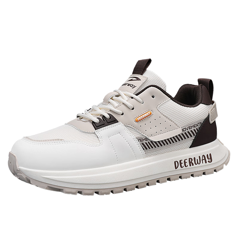 �¶��ݣ�DEERWAY����Ь2025�＾Ь����ʿ����ϵ�Ь�п�͸���˶�Ь ������ɫ  43