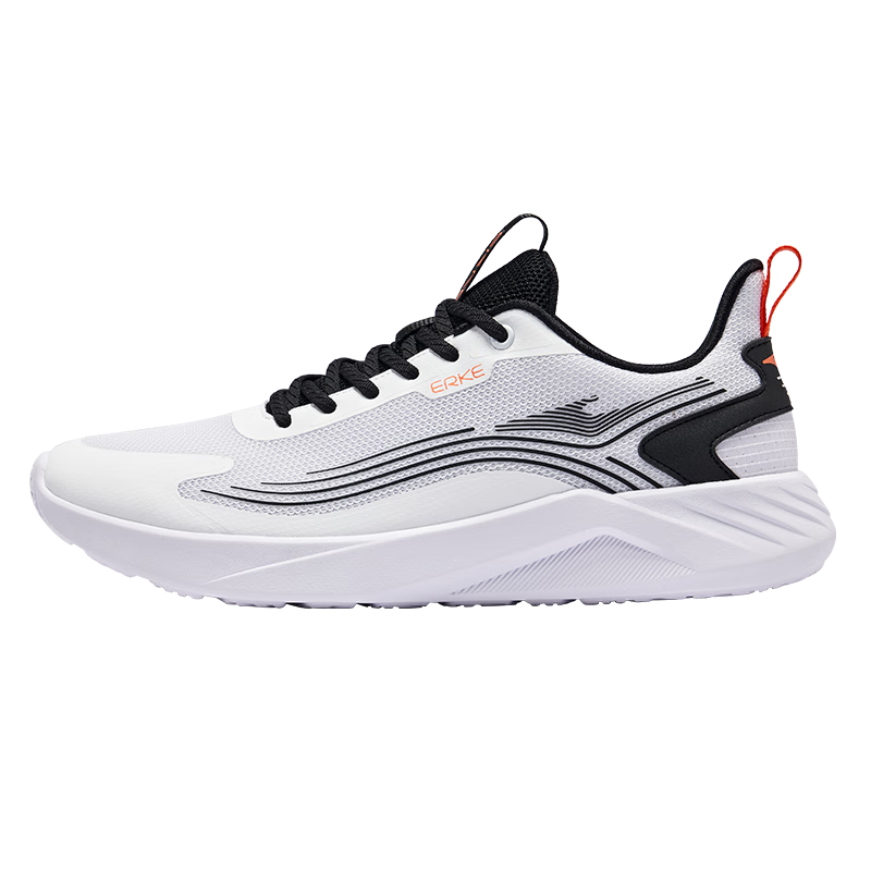 鸿星尔克运动鞋男基础跑步鞋子男士款网面学生慢跑休闲鞋云速 V1125103461