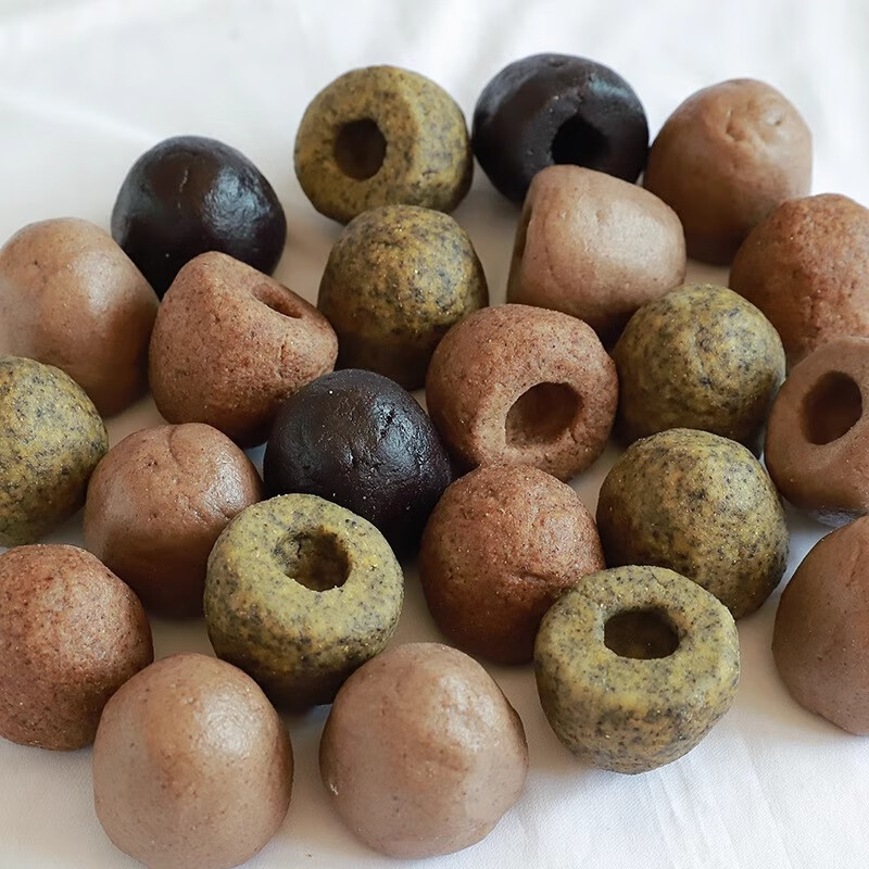 粮溪谷巷糖尿病专用主食五谷粗粮无糖精低脂全麦荞麦馒头孕妇窝窝头早餐 黑豆窝窝头【共1袋4个/360g】