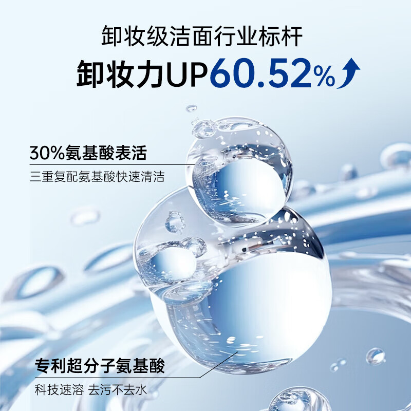 雪玲妃雪皇妃【U先】雪玲妃小黑管氨基酸卸妆洗面奶二合一洗面乳10g 10g[体验装]