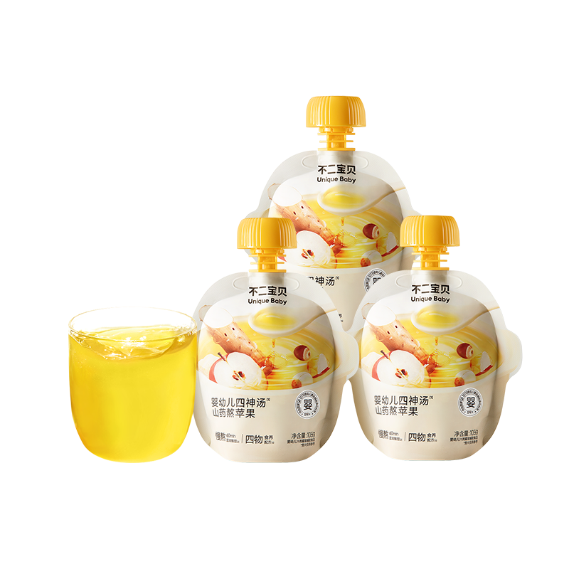 �������� ɽҩ��ƻ��ˮ��ʵ�������������� Ӥ�׶�����Ƣθ���� 105g*3�� 8��+���� 4.9Ԫ(����ȯ)