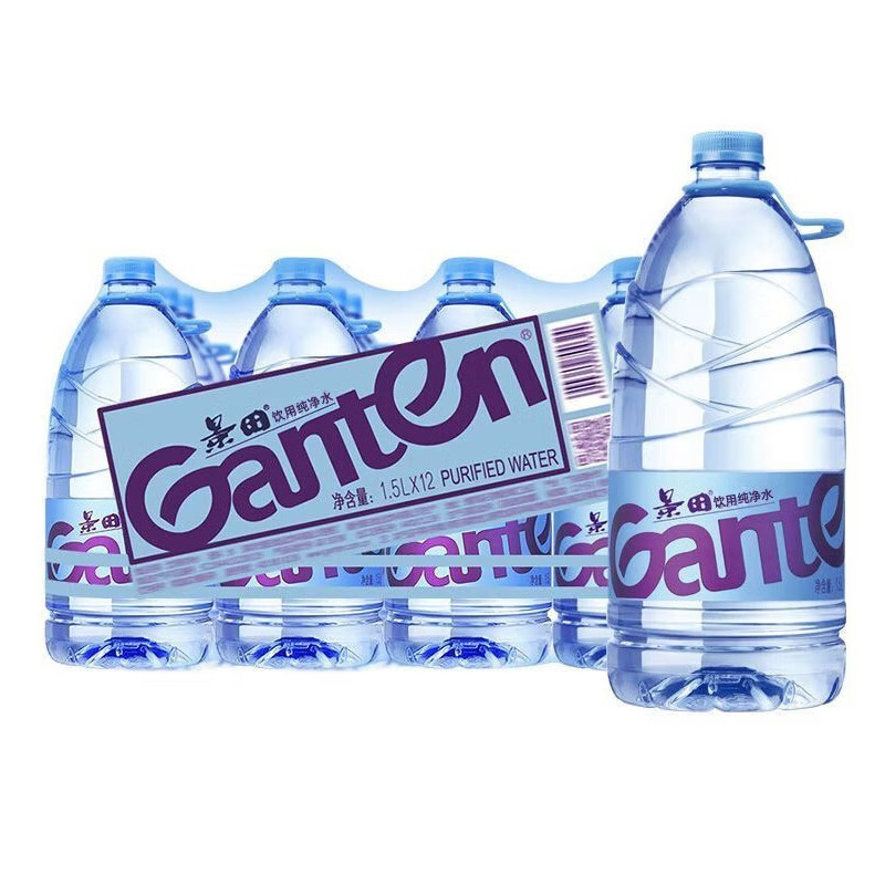 百岁山景田饮用纯净水1.5L*12瓶整箱特批价家庭办公大瓶饮用水非矿泉水 1.5L*12瓶整箱