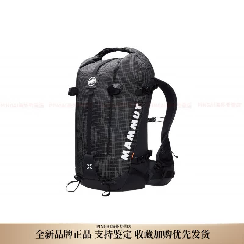 猛犸象（MAMMUT）Trion28L攀岩滑雪旅行登山包双肩包书包户外包PA男女同款情侣款 黑色