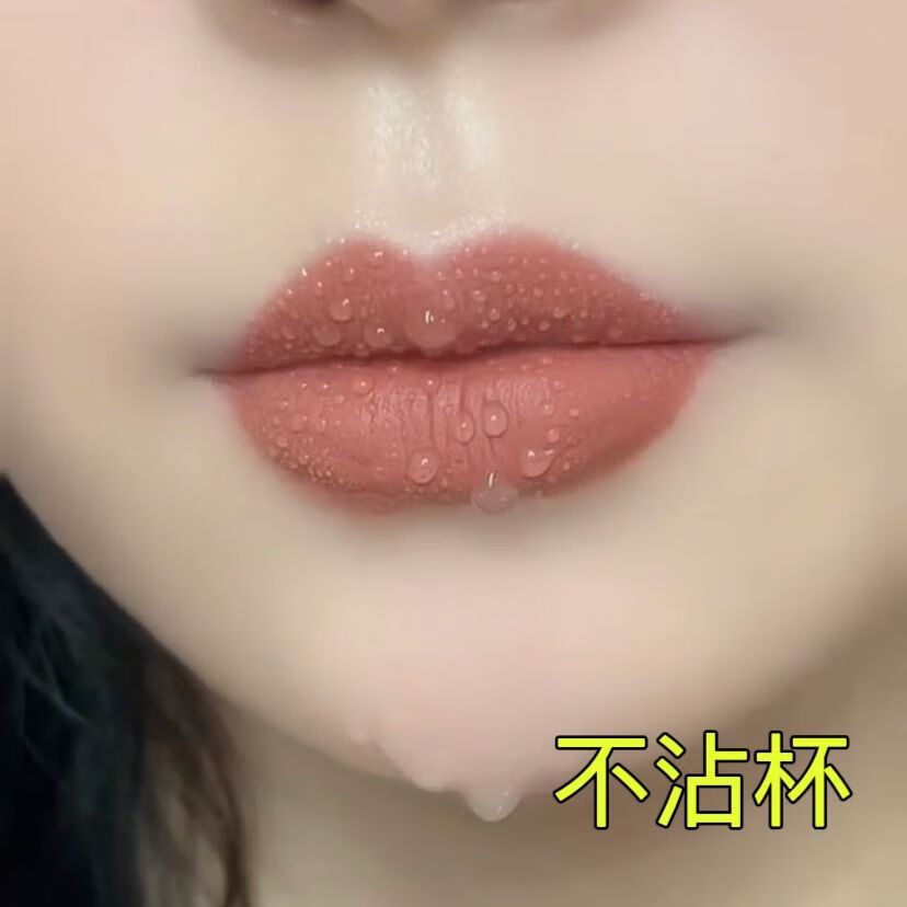 莱曼波士LAIMANBOSS法国肉桂奶茶色口红不掉色不沾杯丝绒哑光防水 01肉桂奶茶