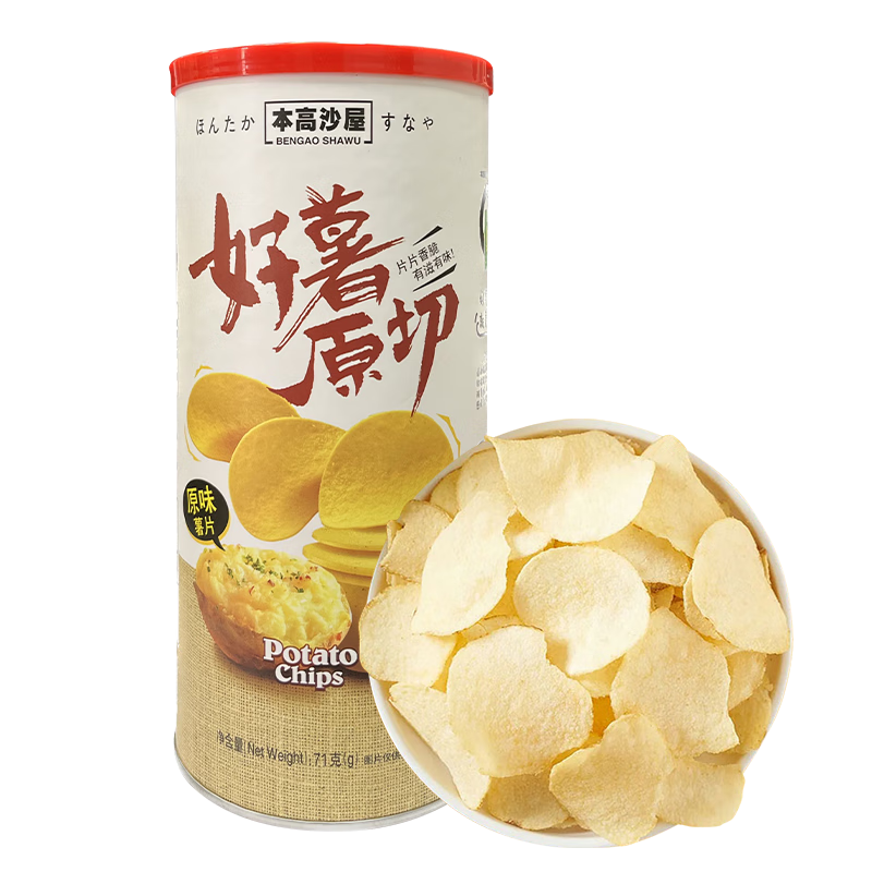 ����ɳ��ԭζ��Ƭ71g ������ʳ��ʳƷ7.5Ԫ