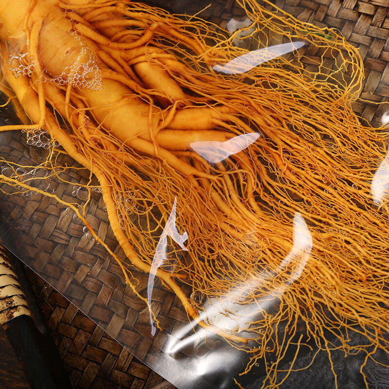 吉林人参长白山鲜人参东北新鲜人参大个泡酒 (单支毛重约350克)