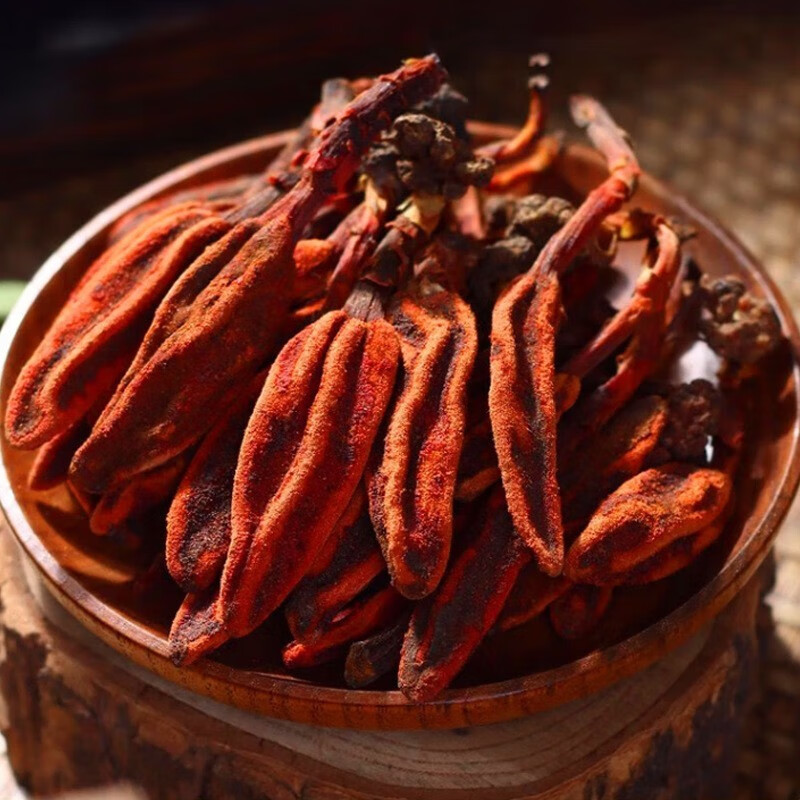 内廷上用精选云南野生回春草500g男性滋补顶天柱不老草茴椿草泡茶泡酒料 [罐装]回春草1250g