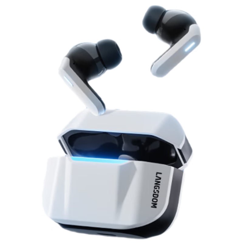 兰士顿运动耳机游戏降噪耳机Zeta（TG16）.黑灰色，黑白色（颜色随机）