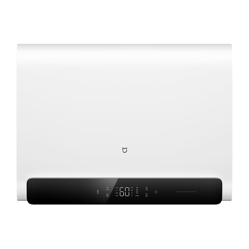 米家小米60升家用智能双胆电热水器2 超薄大水量3200W速热免换镁棒储水式扁桶 一级能效以旧换新MJ05