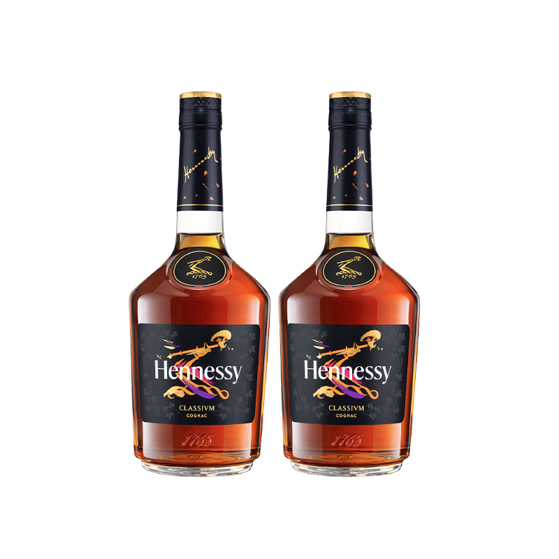 ����ʫ��Hennessy���µ� ���ذ����� �����������˫֧��� 700ml*2������ƿ 509Ԫ