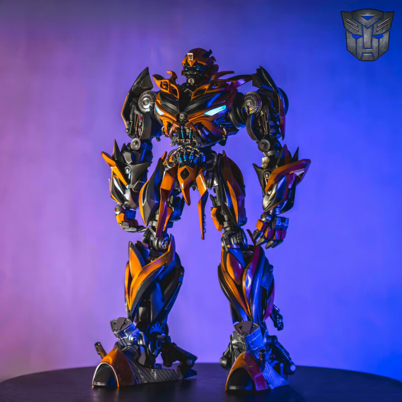 博纳思1:18合金版大黄蜂变形玩具可动机器人金刚模型模玩 大黄蜂包顺丰