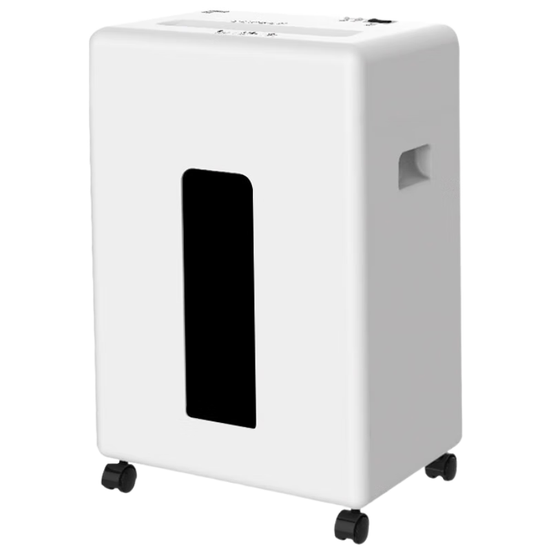 三木(SUNWOOD)德國(guó)5級(jí)保密碎紙機(jī)辦公家用雙入口粉碎機(jī)(單次8張 持續(xù)30分鐘 21 L可碎紙,光盤(pán),卡,訂書(shū)針) S27