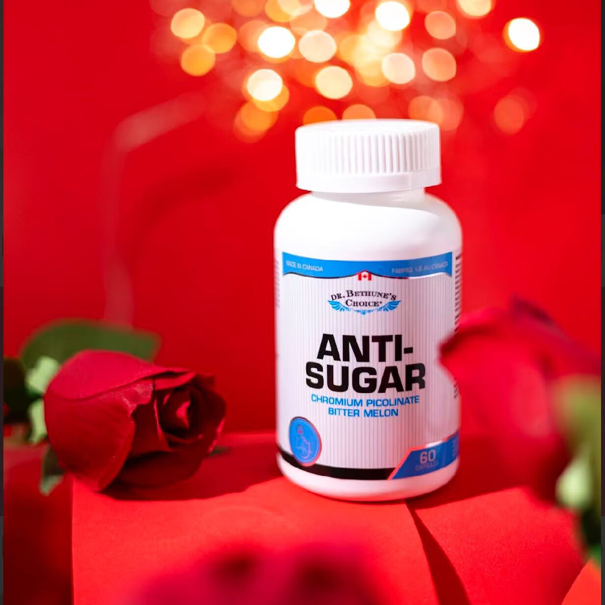 Dr. Bethune's Choice白求恩医生之选抗糖丸 纯植物提取 减肥抗糖平衡血糖美白甜食克星 抗糖丸 60粒*1瓶