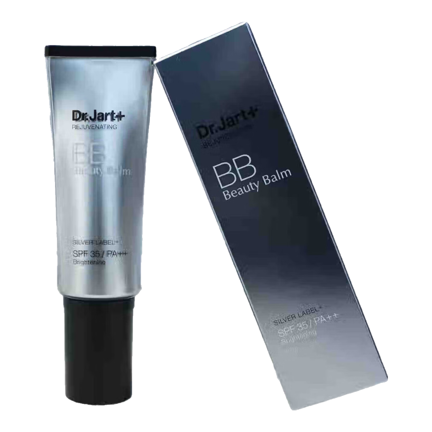 蒂佳婷韓國Dr.Jart+蒂佳婷bb霜女保濕提亮遮瑕粉底液持久不脫妝 銀管BB霜隔離防曬遮瑕三合一 2支