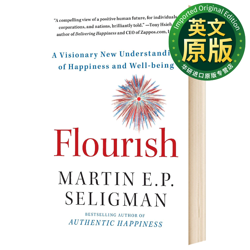 持续的幸福 英文原版 flourish 积极心理学之父 马丁 塞利格曼