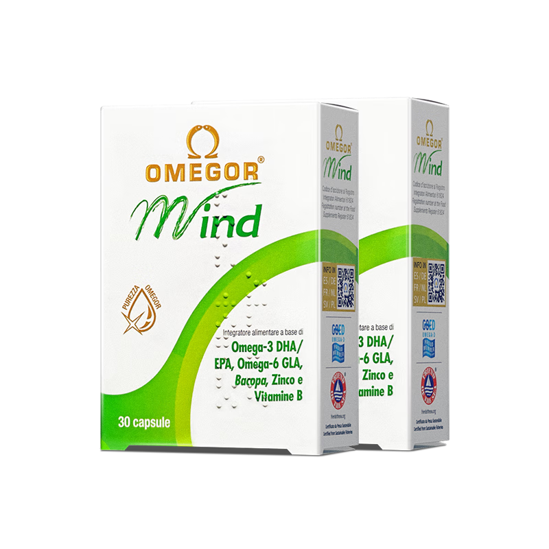 金凯撒巴康明备考鱼油儿童学生成人青少年dha补脑备考增强记忆力30粒*2