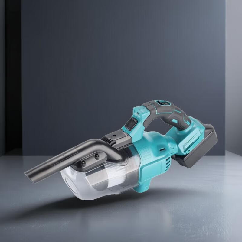 MOTOFEEL无线吸尘器锂电手持工业车载家用大功率强劲吸力深度清洁宠物猫毛床地除尘小体积大吸力 蓝色两电一充