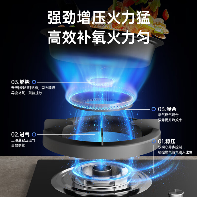 华蒂干燃气灶天然气灶液化气灶双灶台家用台式嵌入式5.2kW猛火底座可调节免扩孔易清洁一级能效灶具灶台 【钢化玻璃】双文火+纯铜火盖+熄火保护+一级能效 天然气【送货上门 免费安装】