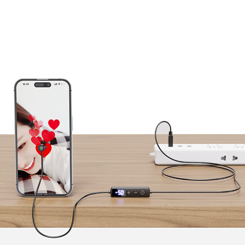 MPPMCK手机连点器网红USB自动点击器连点器物理赞神器抢单点屏手机屏幕自动点击器 插电款(1个装)连接USB使用