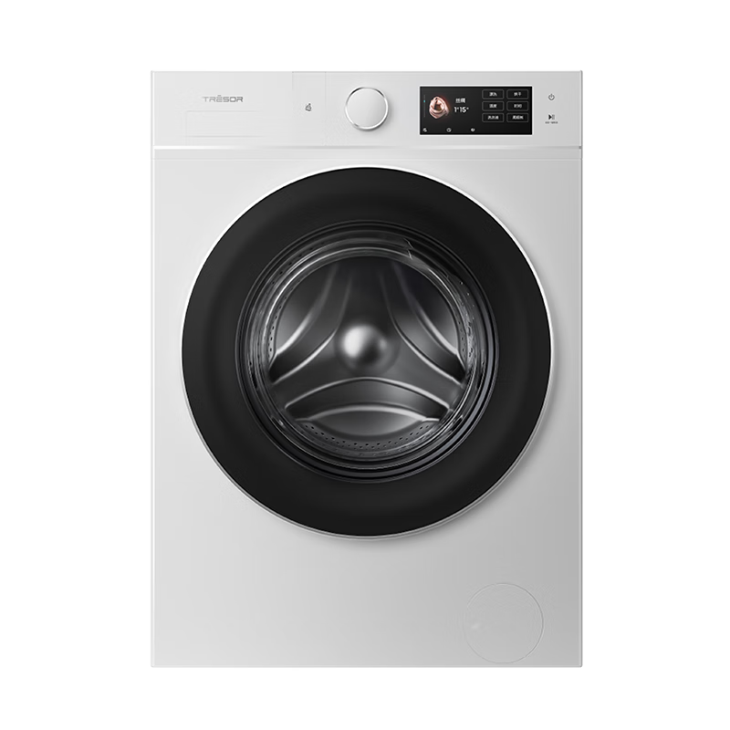 海信（Hisense）璀璨棉花糖热泵洗烘一体机E8Q-1 全家筒全自动滚筒洗衣机 大容量健康活水洗WH130E8Q-1 以旧换新