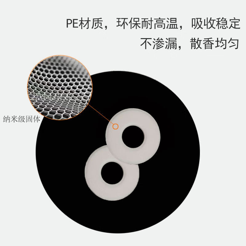 宰搂【厂家直销】
无味香薰片替换芯可自己添加香味固体PE吸香片 30片无味固体片芯