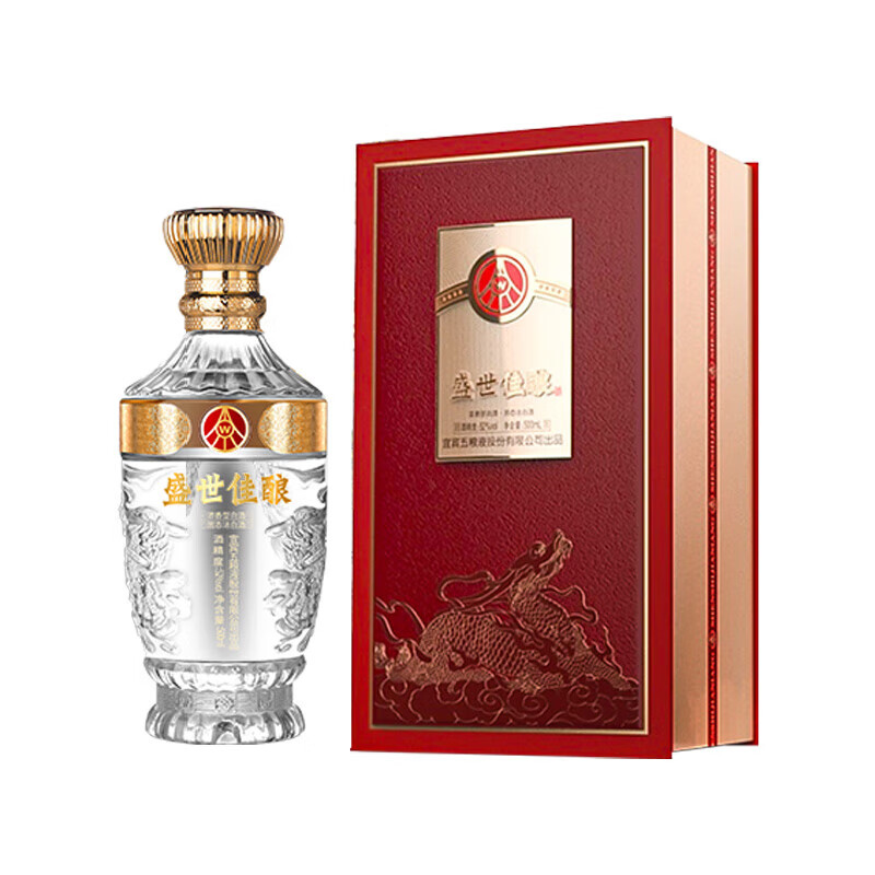 盛世佳酿 五粮液股份公司出品 浓香型 52度 500ml*6瓶 配礼品袋 52度 500mL 6瓶 京东折扣/优惠券