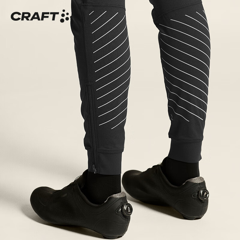 CRAFT骑行Pro Subz男子竞赛专业级骑行裤C1赛用坐垫抗风轻量公路骑行 经典黑 M