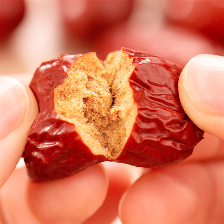 好想你_红枣姐姐 和田骏枣新疆特产大枣子免洗即食果干煮粥煲汤零食送礼 【约28袋】和田大红枣840g礼盒