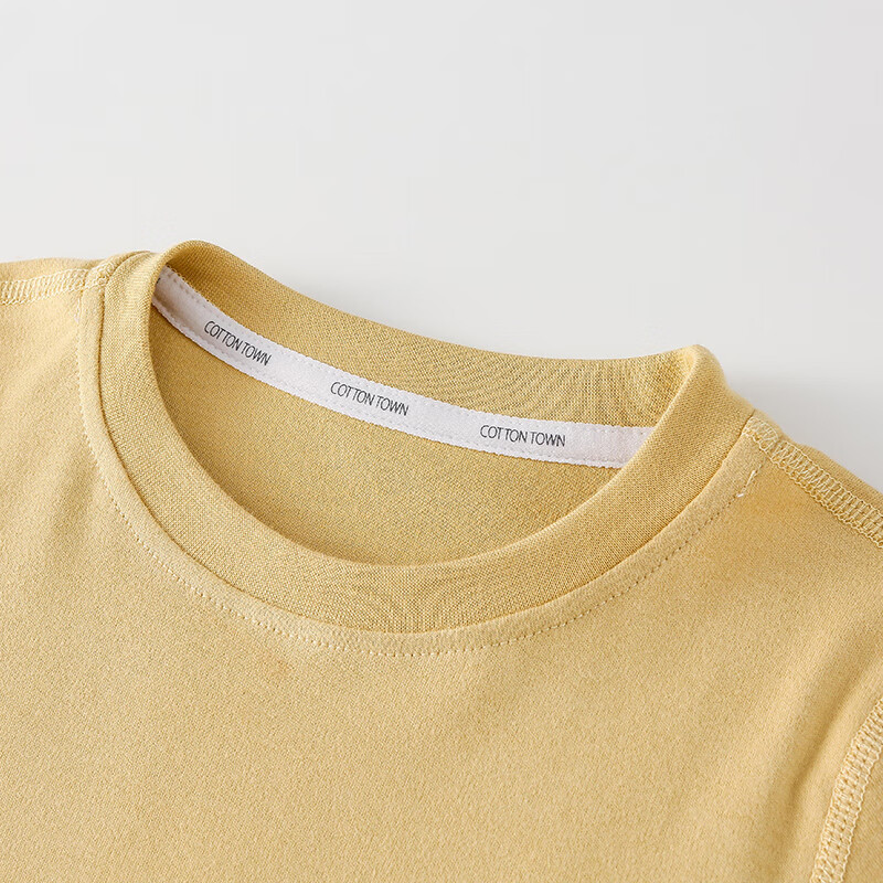 棉花堂【100%棉】儿童纯棉内衣套装宝宝家居服睡衣抗菌不易起球by 粉底小兔 130